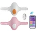 Waterproof Silicone Wearable Butterfly Vibrator App Controlled Wearable Vibrator
